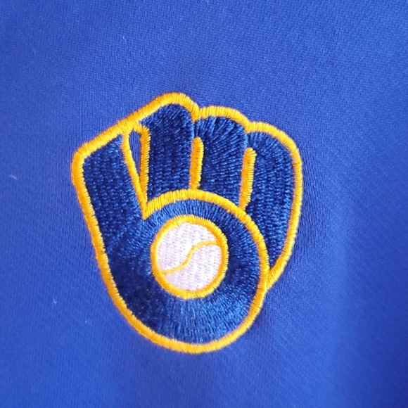 Brewers Lightweight 1/4 Pullover - Picture 2 of 3